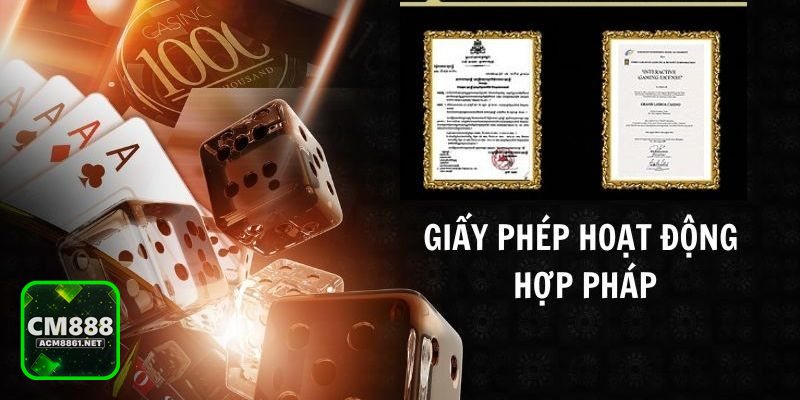 Giấy Phép Hợp Pháp - Khái niệm cốt lõi về tính pháp lý trong vận hành nhà cái