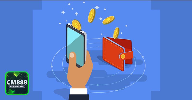 Nạp Tiền CM888 - Bước 2: Nhập số tiền và thực hiện giao dịch