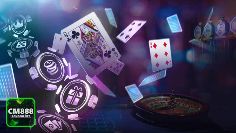 Casino CM888 - Baccarat, roulette, rồng hổ cho nhịp chơi linh hoạt